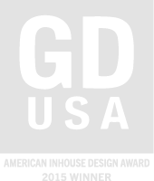 Graphic Design USA Inhouse Design Award 2015 logo